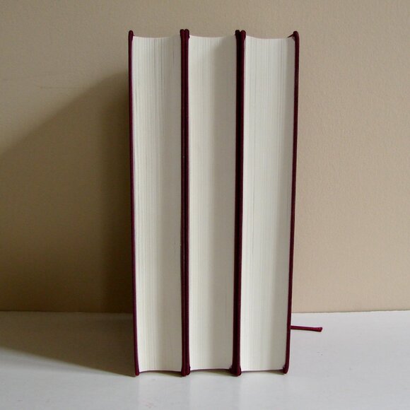 Vintage Set Leo Tolstoy War and Peace Hardcover Books Volumes 1 2 3 1992 - Picture 4 of 10